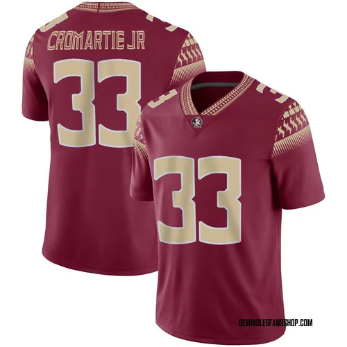 Men's Nike Antonio Cromartie Jr. Florida State Seminoles Game Garnet Football Jersey