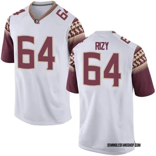 Men's Nike Jacob Rizy Florida State Seminoles Replica White Football College Jersey