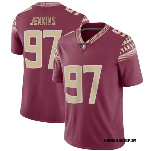 Men's Nike Jayson Jenkins Florida State Seminoles Limited Garnet Football Jersey