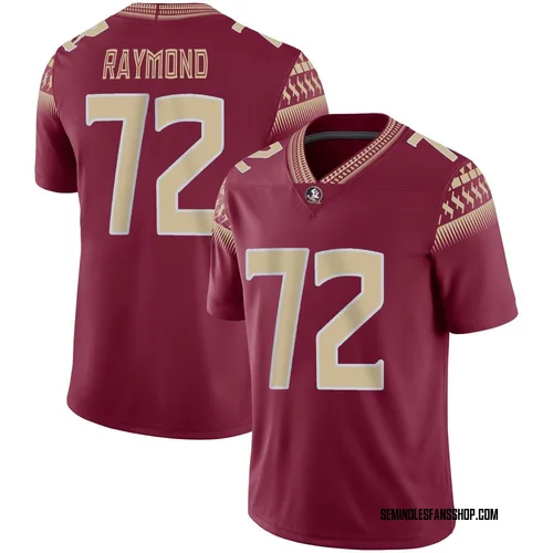Men's Nike Josh Raymond Florida State Seminoles Game Garnet Football Jersey