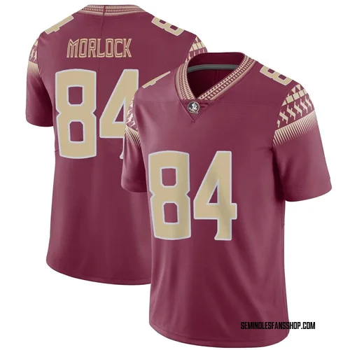 Men's Nike Kyle Morlock Florida State Seminoles Limited Garnet Football Jersey