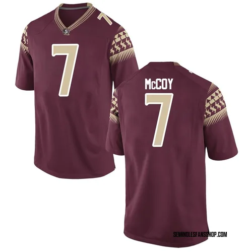 Men's Nike Lawayne McCoy Florida State Seminoles Game Garnet Football College Jersey