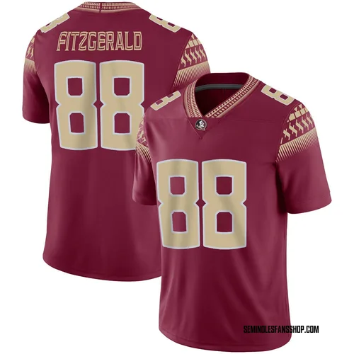 Men's Nike Ryan Fitzgerald Florida State Seminoles Game Garnet Football Jersey