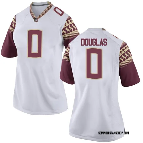 Women's Nike Ja'Khi Douglas Florida State Seminoles Replica White Football College Jersey