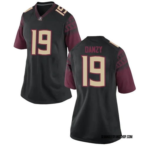 Women's Nike Micahi Danzy Florida State Seminoles Replica Black Football College Jersey