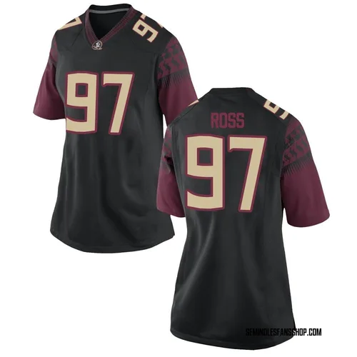 Women's Nike William Ross Florida State Seminoles Replica Black Football College Jersey