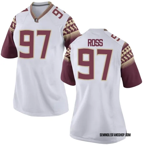 Women's Nike William Ross Florida State Seminoles Replica White Football College Jersey