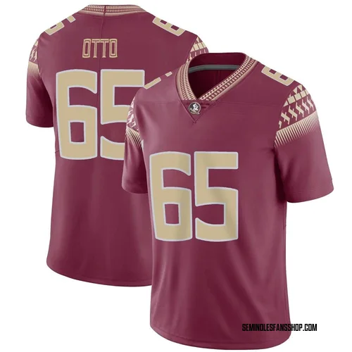 Youth Nike Andre Otto Florida State Seminoles Limited Garnet Football Jersey