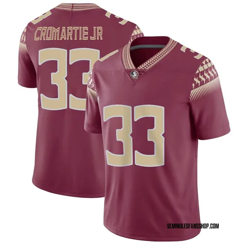 Youth Nike Antonio Cromartie Jr. Florida State Seminoles Limited Garnet Football Jersey
