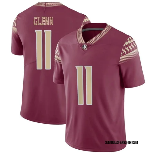 Youth Nike Brock Glenn Florida State Seminoles Limited Garnet Football Jersey