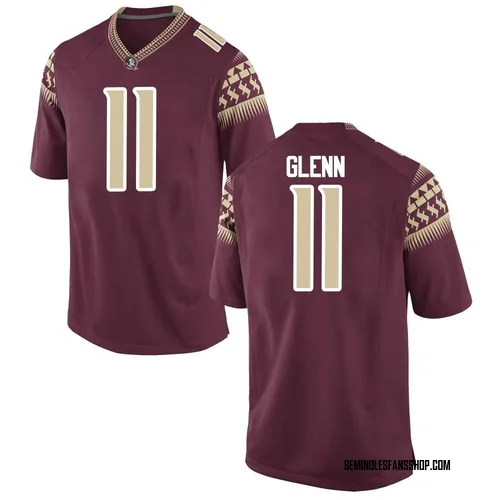 Youth Nike Brock Glenn Florida State Seminoles Replica Garnet Football College Jersey