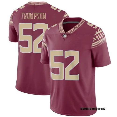 Youth Nike Chavez Thompson Florida State Seminoles Limited Garnet Football Jersey