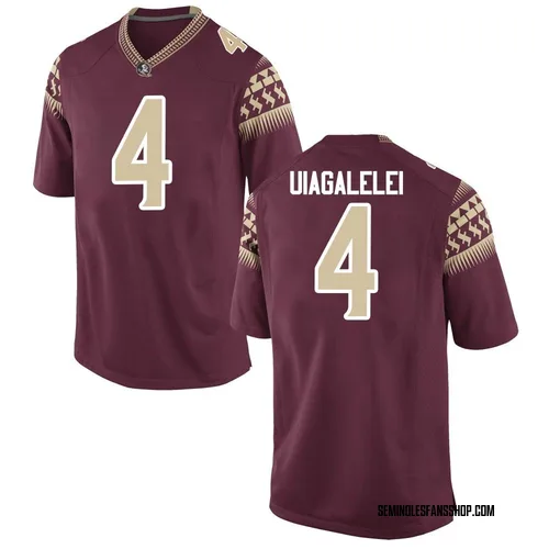 Youth Nike DJ Uiagalelei Florida State Seminoles Replica Garnet Football College Jersey