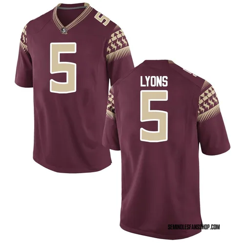 Youth Nike Daniel Lyons Florida State Seminoles Replica Garnet Football College Jersey