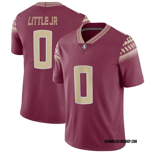 Youth Nike Earl Little Jr. Florida State Seminoles Limited Garnet Football Jersey