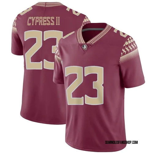 Youth Nike Fentrell Cypress II Florida State Seminoles Limited Garnet Football Jersey