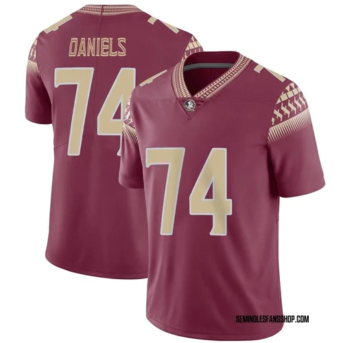Youth Nike Jonathan Daniels Florida State Seminoles Limited Garnet Football Jersey