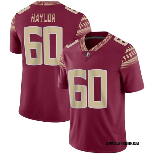 Youth Nike Peyton Naylor Florida State Seminoles Game Garnet Football Jersey