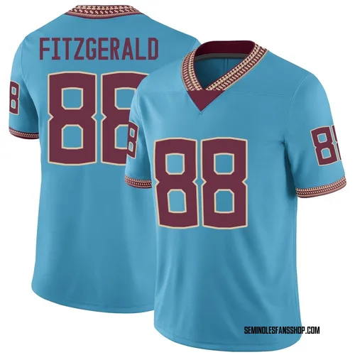 Youth Nike Ryan Fitzgerald Florida State Seminoles Game Replica Turquoise Heritage Jersey
